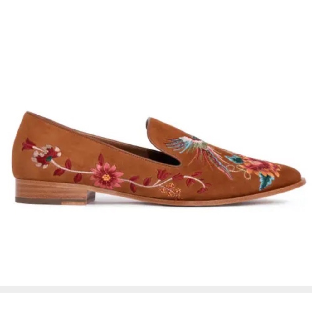 Johnny Was Bohemian Chic Freja Smoking Loafer - Picture 3 of 5